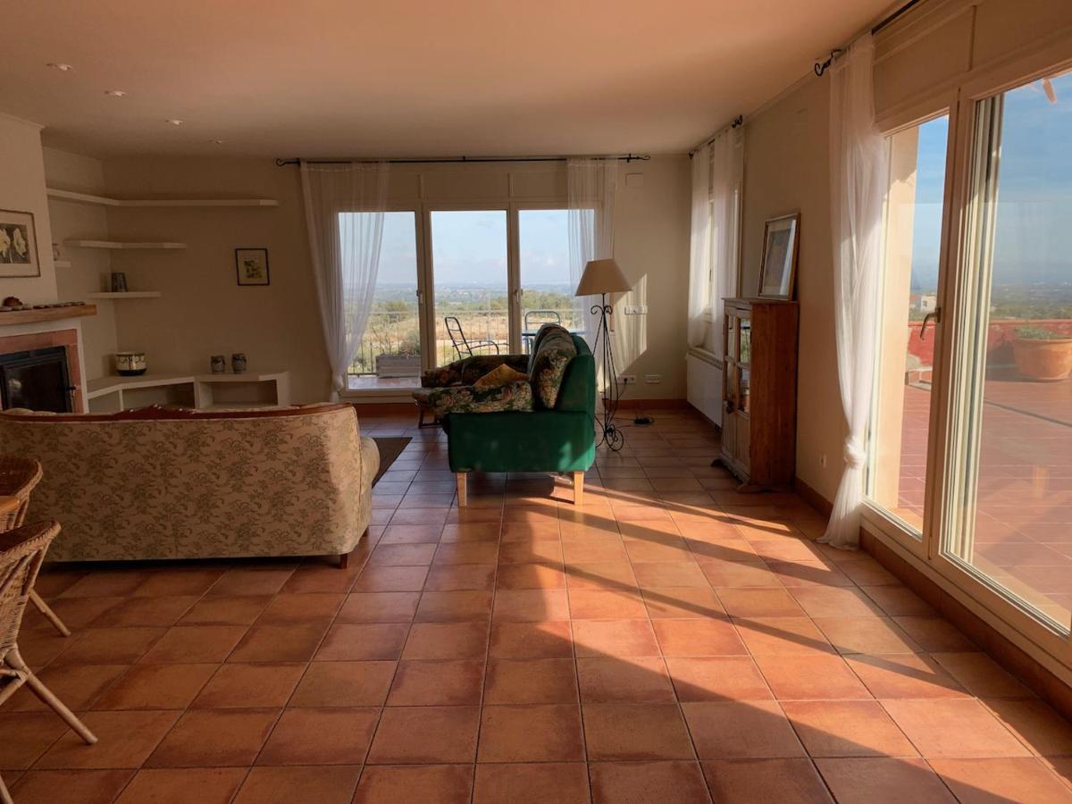 Ferienwohnung L'Albaida, Tranquility, Views Of Sea And Mountains Vilanova de Escornalbou Exterior foto