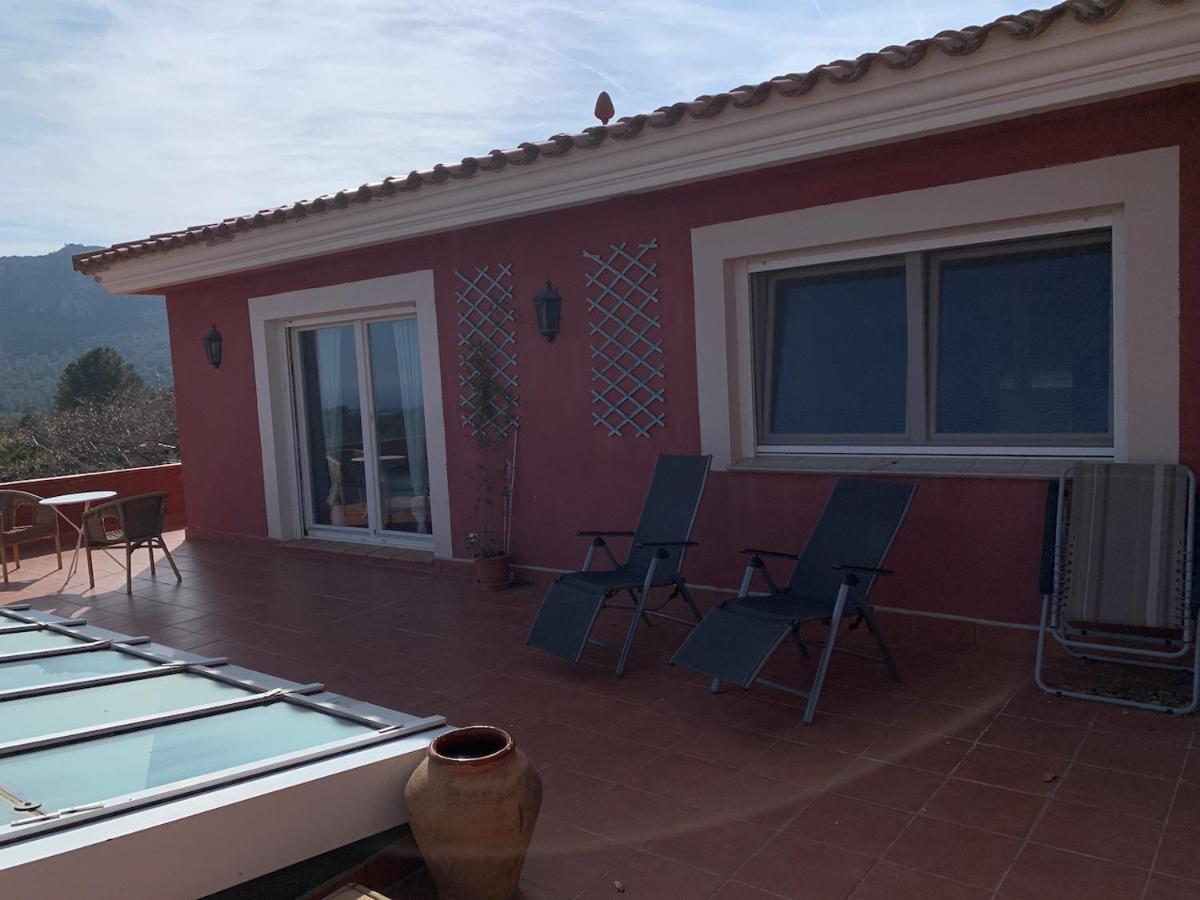 Ferienwohnung L'Albaida, Tranquility, Views Of Sea And Mountains Vilanova de Escornalbou Exterior foto
