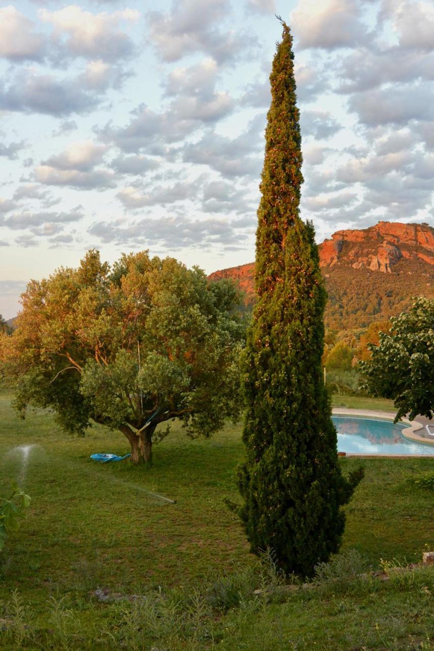 Ferienwohnung L'Albaida, Tranquility, Views Of Sea And Mountains Vilanova de Escornalbou Exterior foto